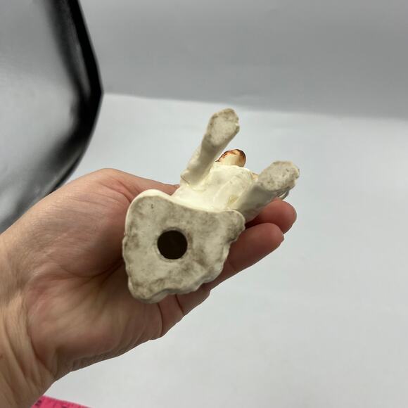 Vintage Cocker Cavalier Spaniel Made In Japan Bone China Figurine GLUED LEG - Picture 5 of 9